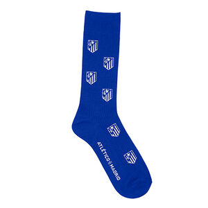 Calcetines Escudo Monocolor Azul